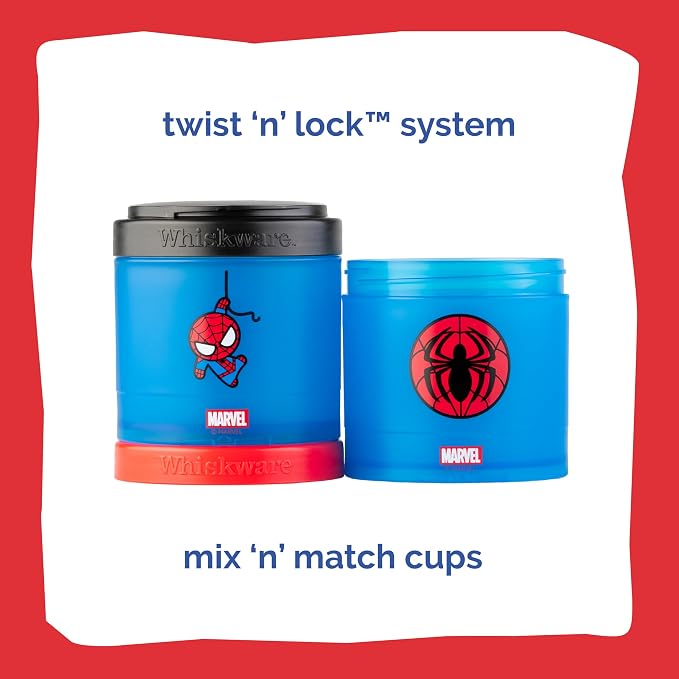 Whiskware Marvel Stackable Snack Containers - Image 3