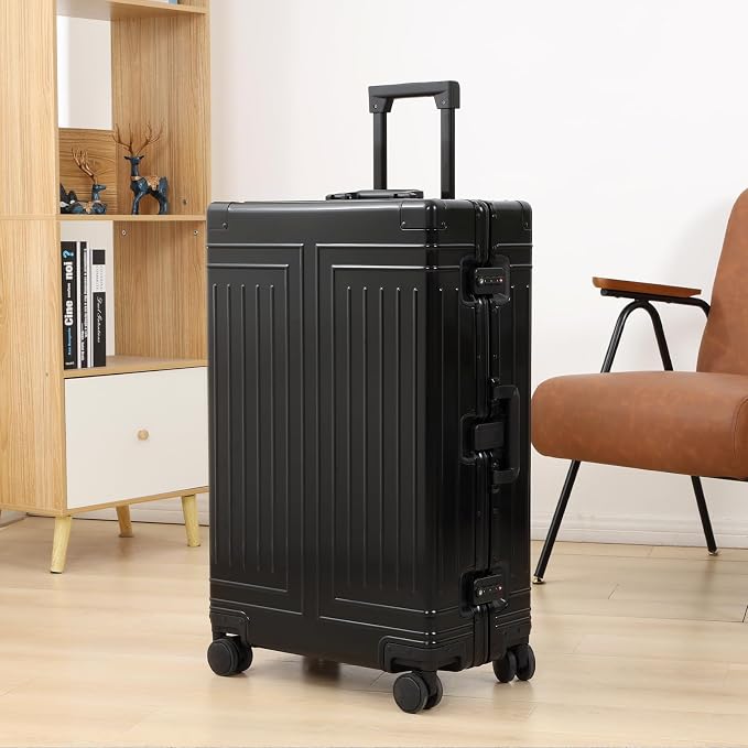 All Aluminum Magnesium 20/28 Luggage set ，Cut from Whole Aluminum Sheet，22x14x9 - Image 2