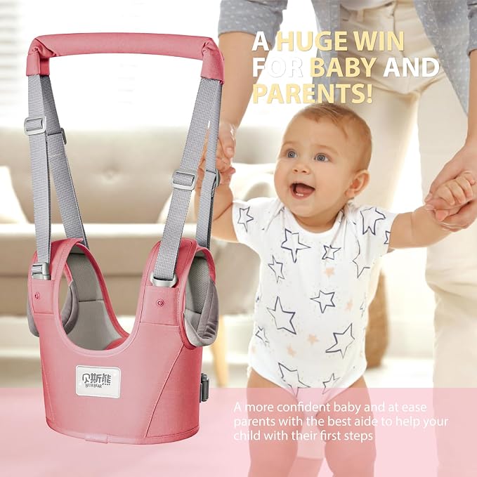 Baby Walking Harness-Handheld Assistant Belt- Toddler Infant Walking Aid - Image 5