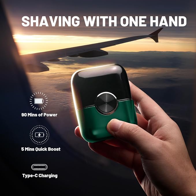 Electric Foil Shavers for Men: Upgraded Mini Electric Razor - Image 7