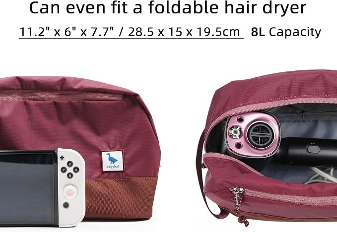 Travel Toiletry Bag 8L for Women, Large Packing Cube - Image 7