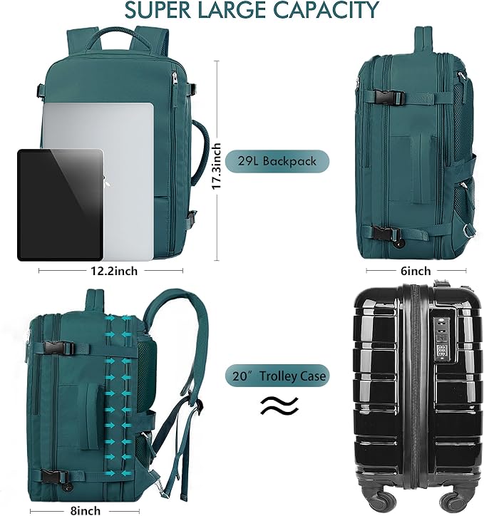 Beraliy Extra Large Travel Backpack - Image 7