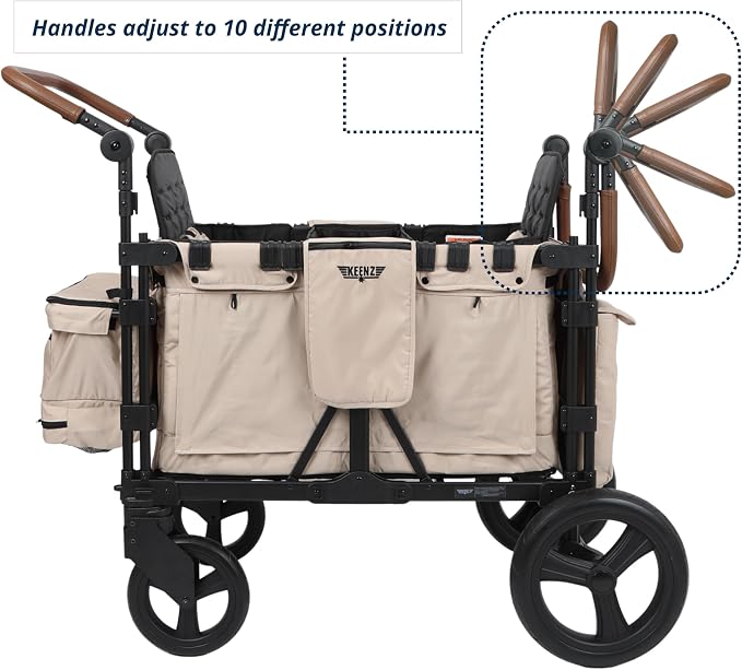 Keenz VYOO Stroller Wagon with Canopy - Image 5