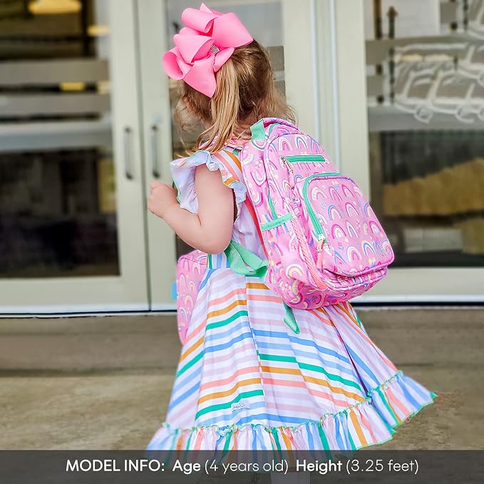 mibasies Toddler Backpack for Girls 2-4: Cute Kids Backpacks for Girls - Image 2