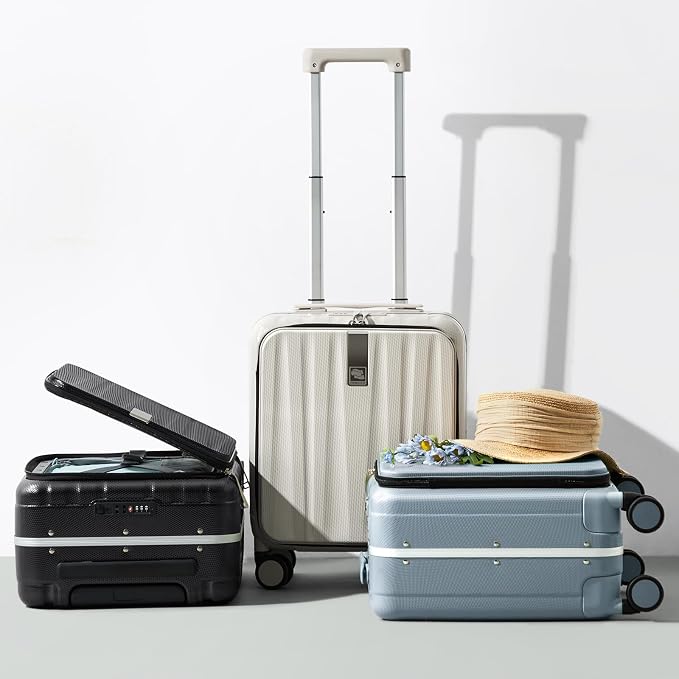 Hanke 16 Inch Underseat Carry On Suitcases - Image 9