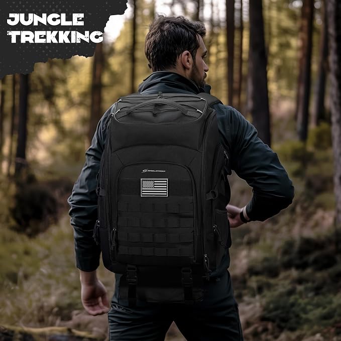 Maelstrom Tactical Backpack for Men, 40L Military Backpack, Water Resistant - Image 6