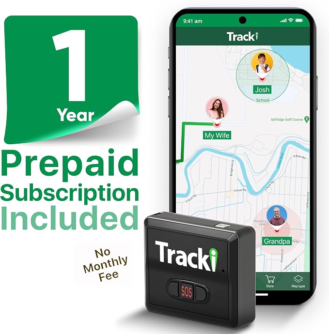 Tracki GPS Tracker for Vehicles, Kids. Subscription Needed. US-Made Tech. 4G - Image 6