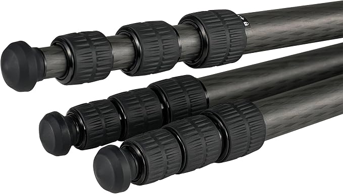 Leofoto 68" Carbon Fiber Tripod, Lightweight Travel Compact Professional Camera - Image 3