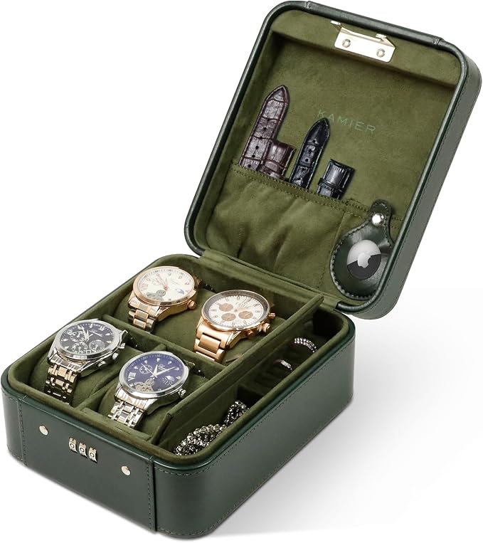 KAMIER Watch Case with Combination Lock by KAMIER