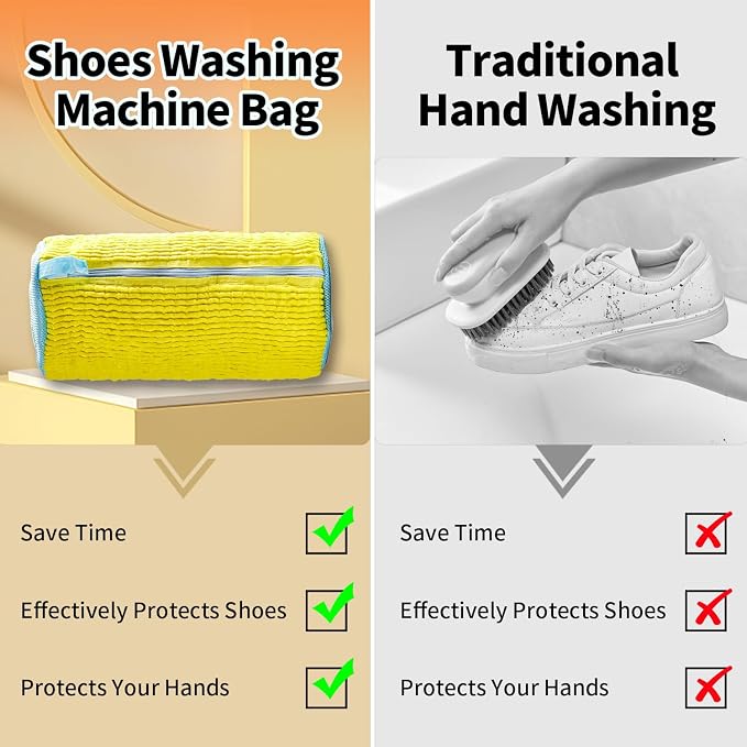 Shoe Washing Machine Bag, Shoe Laundry Bag - Image 6