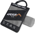 APEXUP Microfiber Travel Towel, Ultra Absorbent Quick Dry Towels, Lightweight by APEXUP