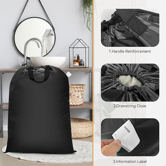 Extra Large Laundry Bag With Handles, Heavy Duty, Travel Laundry Bag - Image 4