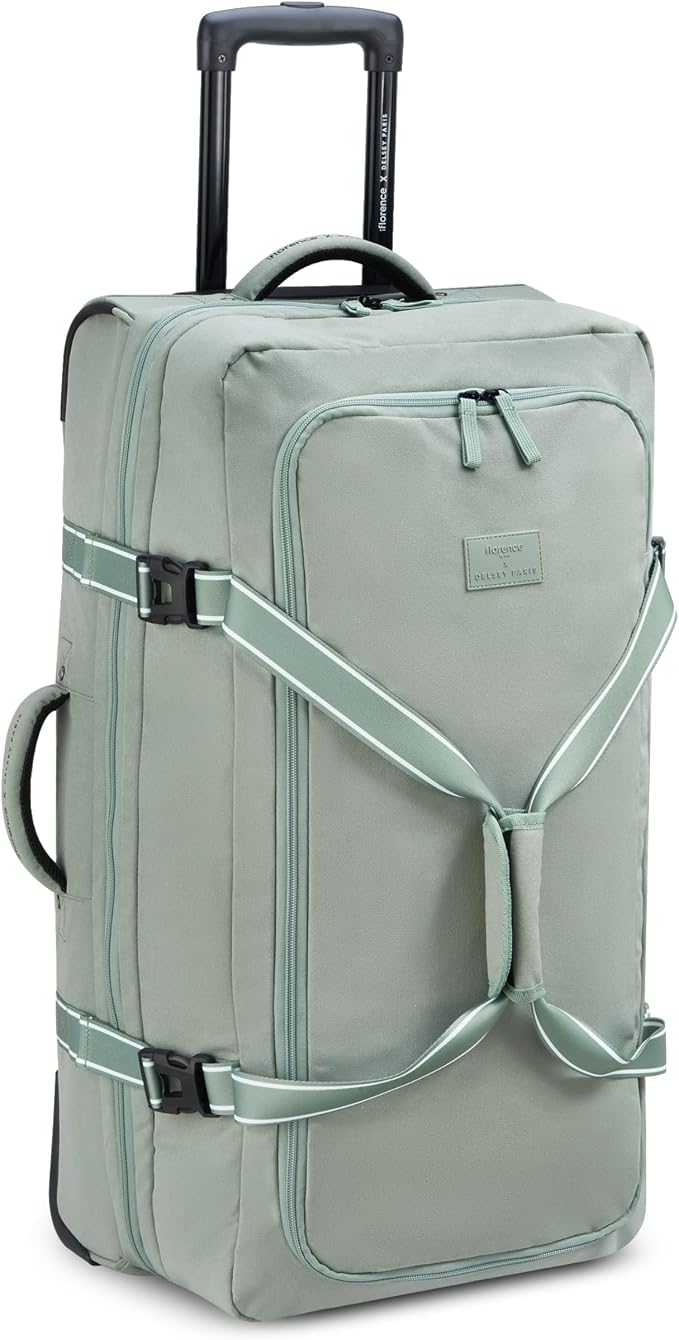 florence by mills Women's Two Wheel Rolling Travel Duffle Bag - Image 2