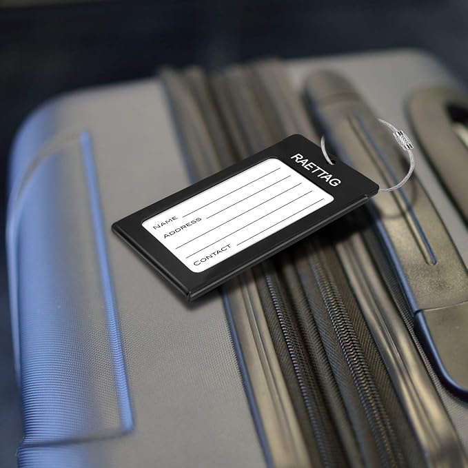 Luggage Tags Metal Suitcase Tags Travel Bag ID Identifier Luggage Tag - Image 6