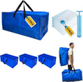 8 Pack Heavy Duty Extra Large Moving Bags by MattEasy