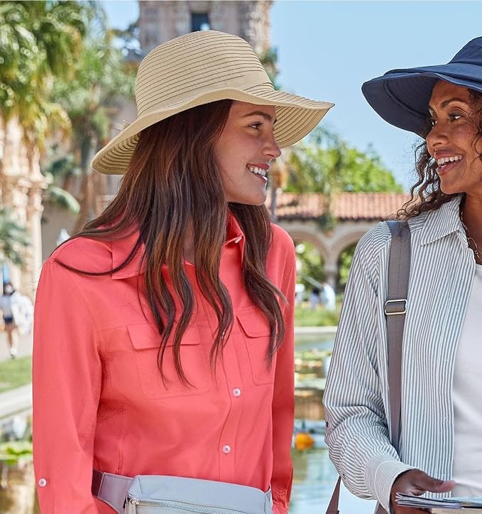 Women's Shelly Shapeable Travel Sun Hat UPF 50+ - Image 3
