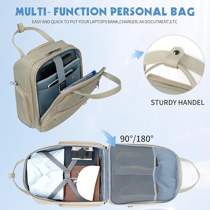 KROSER Carry On Underseat Multi-functional, 16-inch Underseater Lightweight - Image 5
