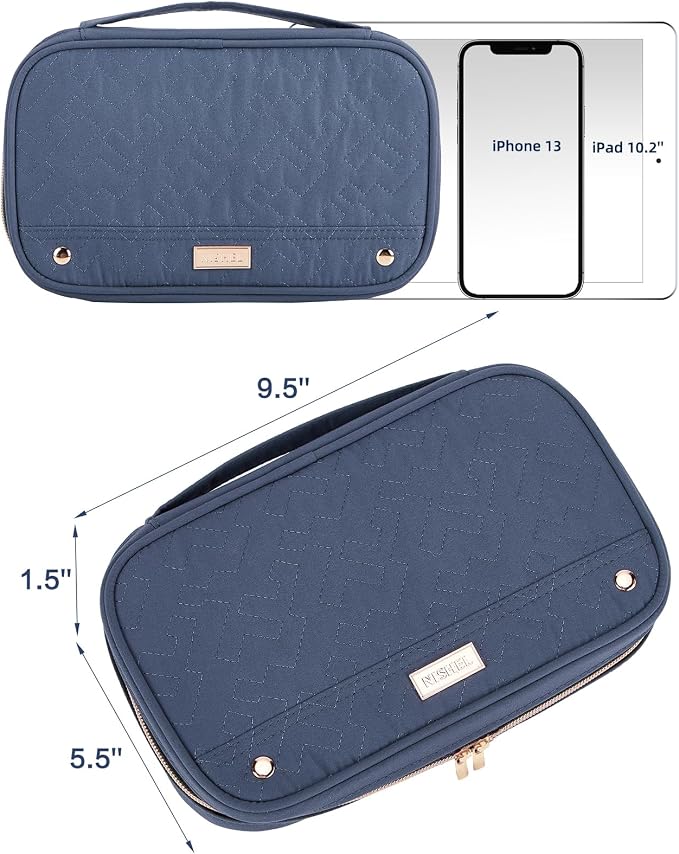 NISHEL Travel Jewelry Case, Holiday Organizer - Image 2