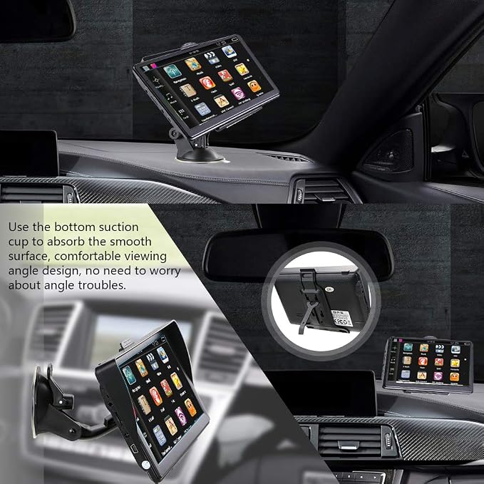 GPS Navigation for Car, Latest 2025 Map, 7 inch Touch Screen Real Voice Spoken - Image 3