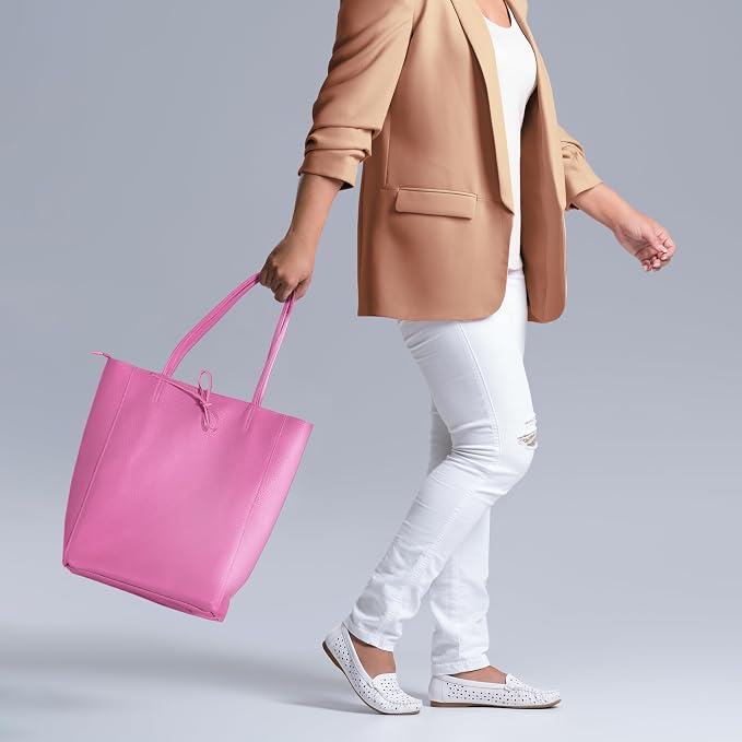 Italian Calf Leather Tote for Women - Image 7