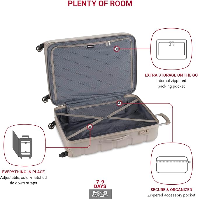 SwissGear 7366 Hardside Expandable Luggage - Image 4