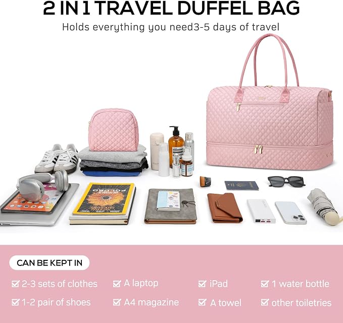 Travel Weekender Bags for Women - Image 4