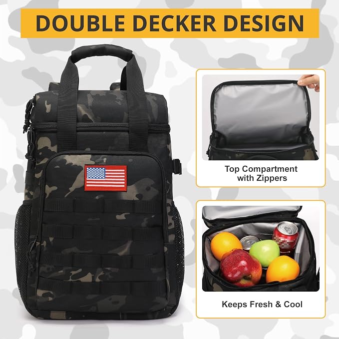 Tactical Backpack Cooler, Lunch Backpack - Image 5