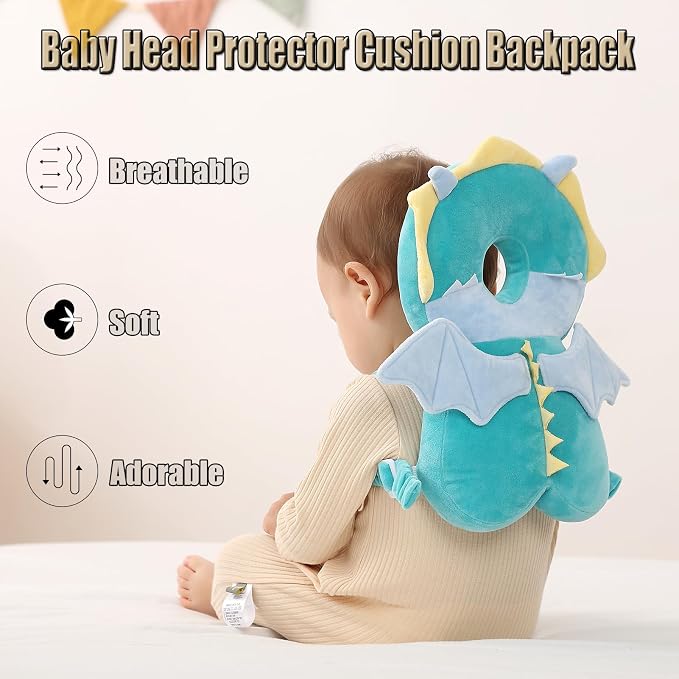 Feidoog Baby Head Protector Cushion Backpack - Image 2