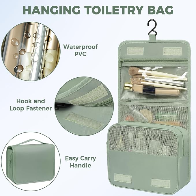 BAGAIL 9 Set Packing Cubes Luggage Packing Organizers - Image 5