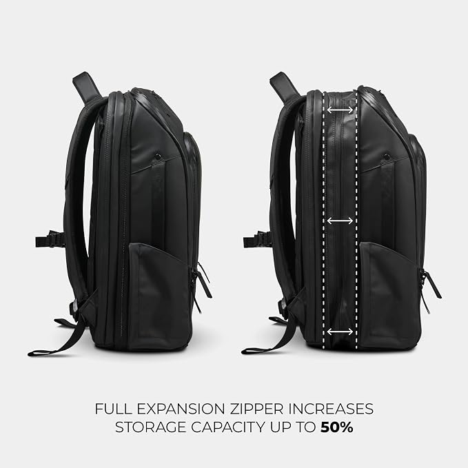 NOMATIC Travel Pack - 20L Water Resistant Laptop Bag - TSA-Ready Expandable - Image 7