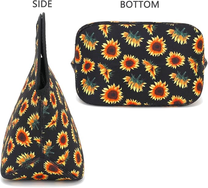 FlowFly Neoprene Lunch Tote Insulated Thermal Reusable Lunch Bag Box - Image 5
