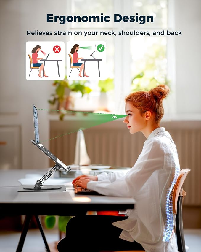 Adjustable Laptop Stand for Desk - Image 4