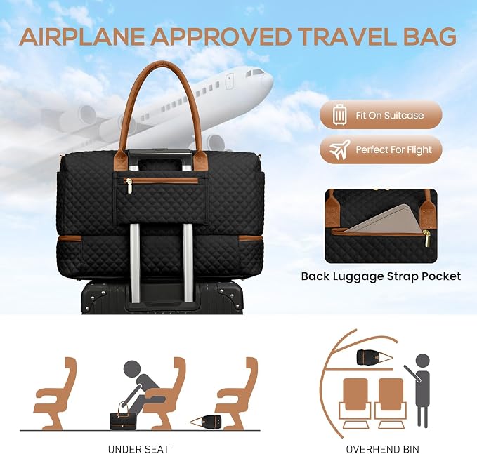Travel Bag Weekender Bags for Women - Image 8