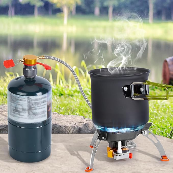 WADEO 7200W Windproof Camping Stove, Camping Gas Stove - Image 8