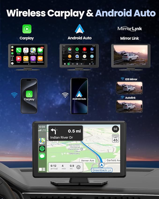 Wireless Carplay Screen for Car - Image 6