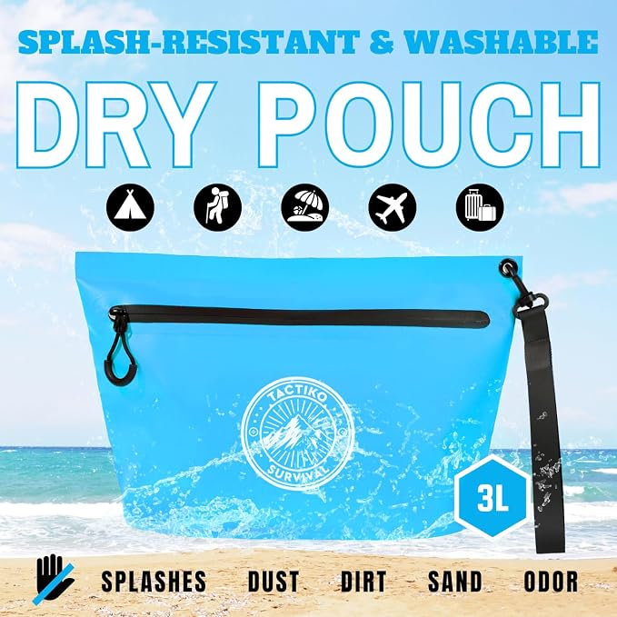 Tactiko Heavy-Duty Splash Water Resistant Zipper Pouches - Image 2