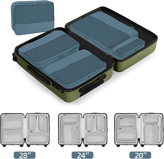 4 Piece Compression Packing Cubes - Image 7