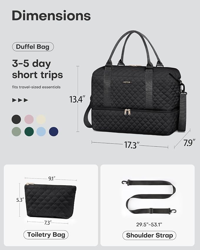 HOTOR Travel Duffel Bag - Image 8