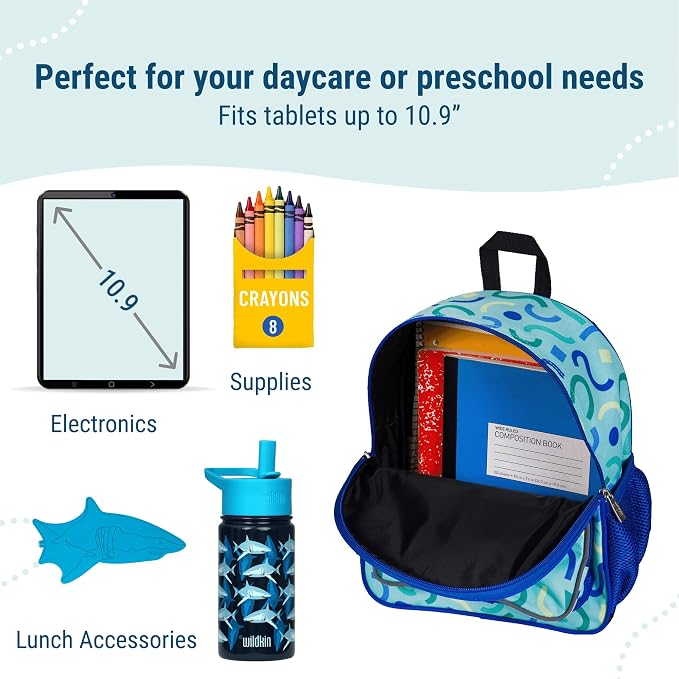 Wildkin 12-inch Kids Backpack – Padded, Adjustable - Image 5