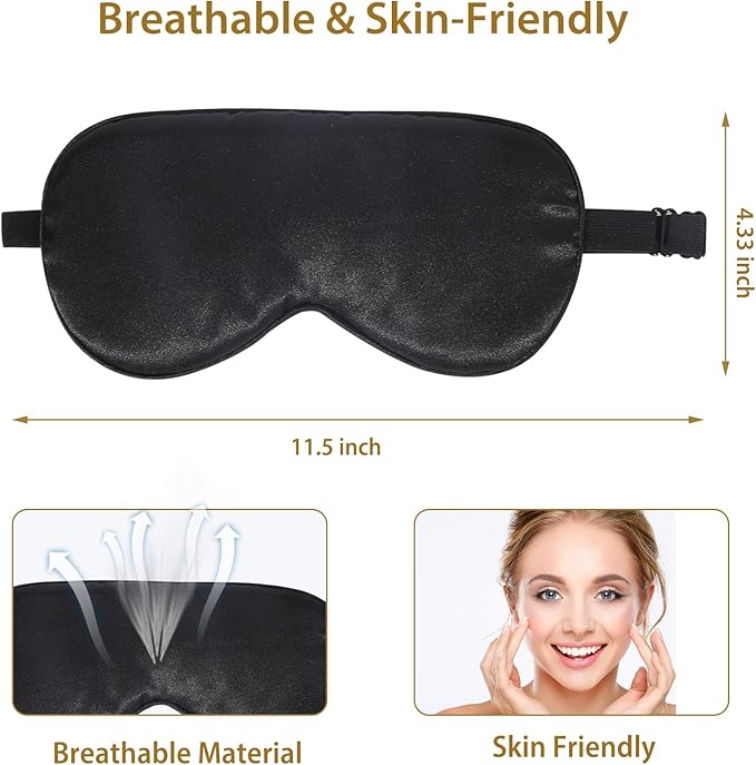 4 Pack Silk Sleep Mask - Image 5