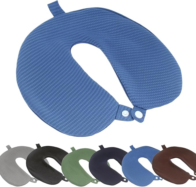 Travel Neck Pillow Cover, Neck Pillow Case by FEIYAUMI
