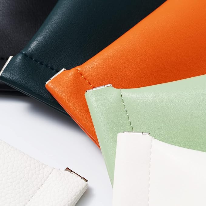 PU Leather Jewelry Travel Pouch Bag Leather Sunglasses Pouch Christmas - Image 8