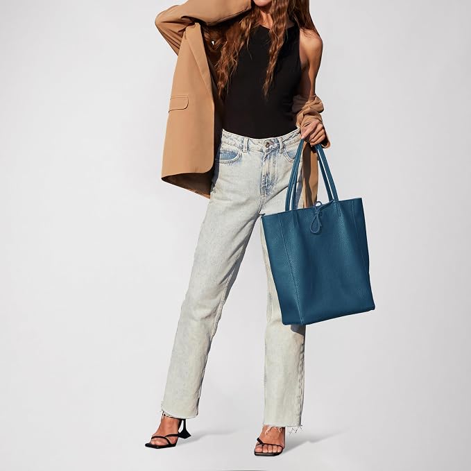 Italian Calf Leather Tote for Women - Image 6
