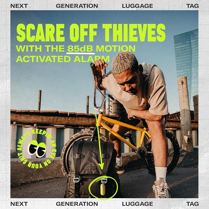 Knog Scout iOS Smart Tag, Tracker & 85d Alarm – Rechargeable Luggage Tag - Image 5