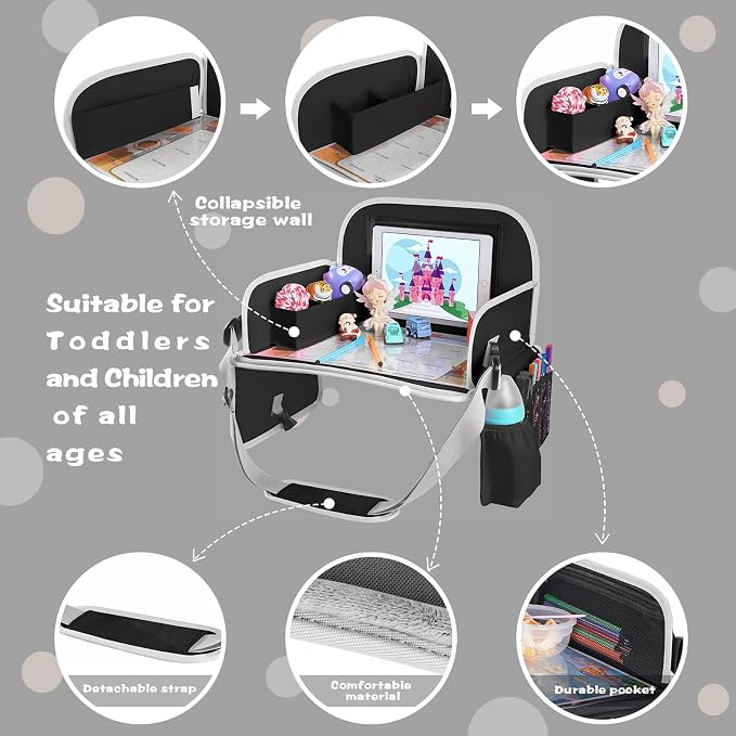 MENZOKE Car Seat Tray for Kids - Image 5