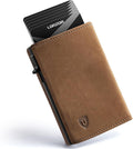 LORZOR Wallet for Men with Metal Card Holder, Pop Up Wallet, Finest Full Grain by LORZOR