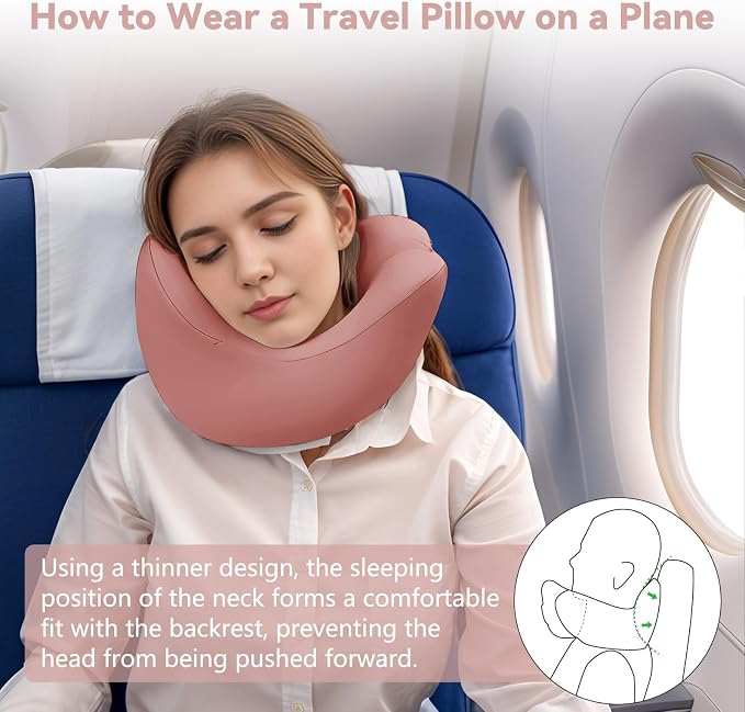 Neck Pillow Airplane, Advanced Neck Support - Image 6