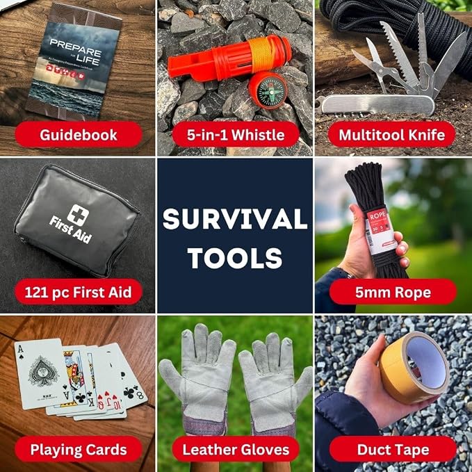 Urban Survival Bug-Out Bag/Go Bag and Disaster Survival Supplies - Image 7