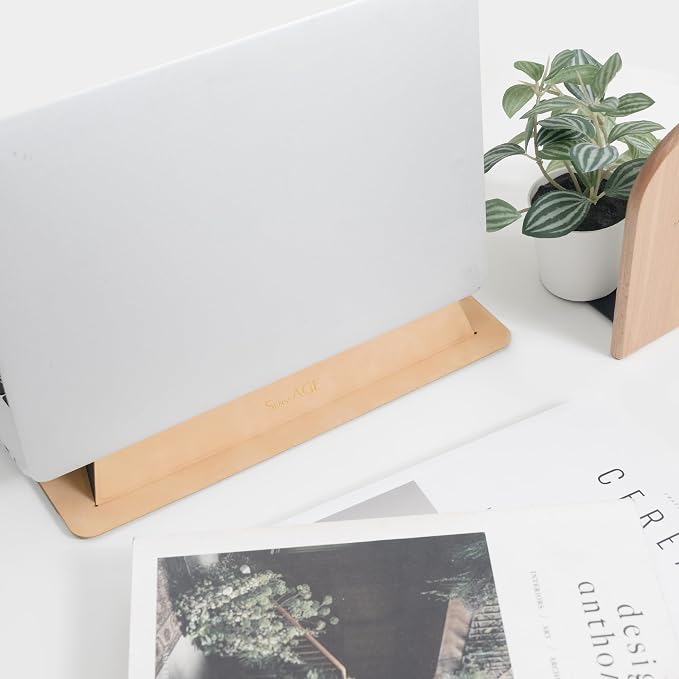 SenseAGE Laptop Stand for Desk, Ergonomic Notebook Stand, Foldable & Portable - Image 2