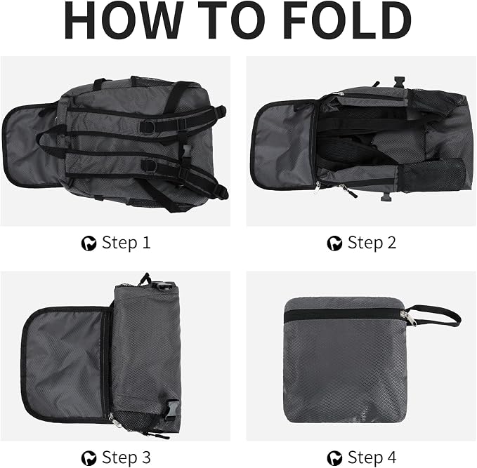Small Hiking Daypack, 15L Waterproof Hiking Backpack Packable Lightweight - Image 5